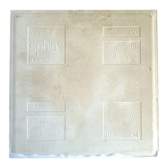 VTG Sphinx MAASTRICHT Delft Tile Blue and White Painting of Netherlands scenery - Picture 2 of 3